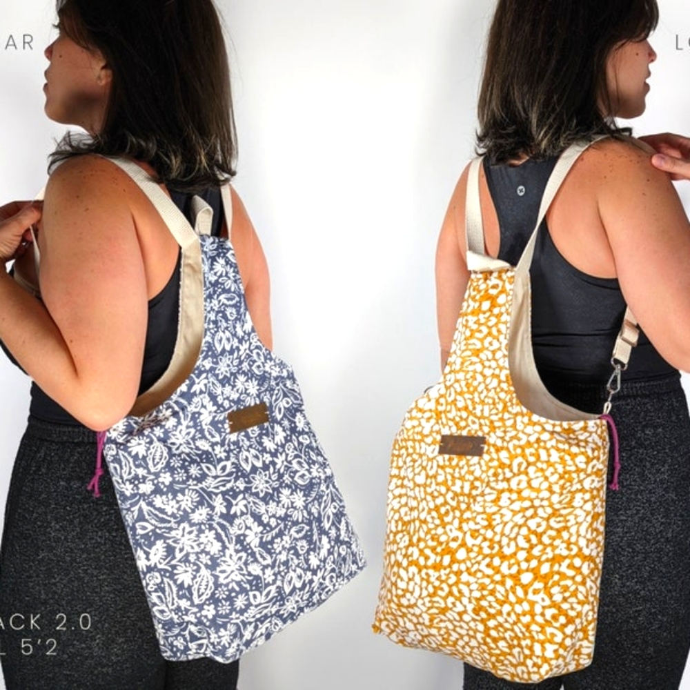 Original 6-in-1 Convertible Backpack with Zipper & Inside Pockets – BAGpack 2.0 - Picture 8 of 9